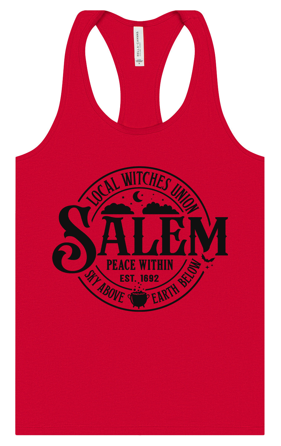 Salem Witches Union Women's Racerback Tank