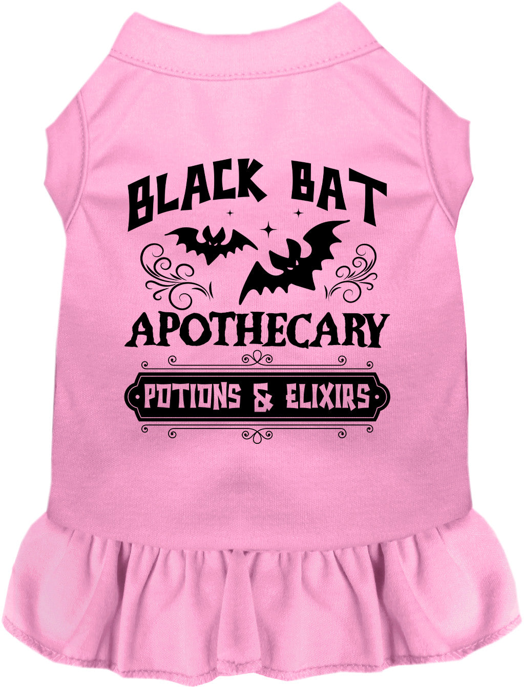 Pink potion bottle costume pet dress