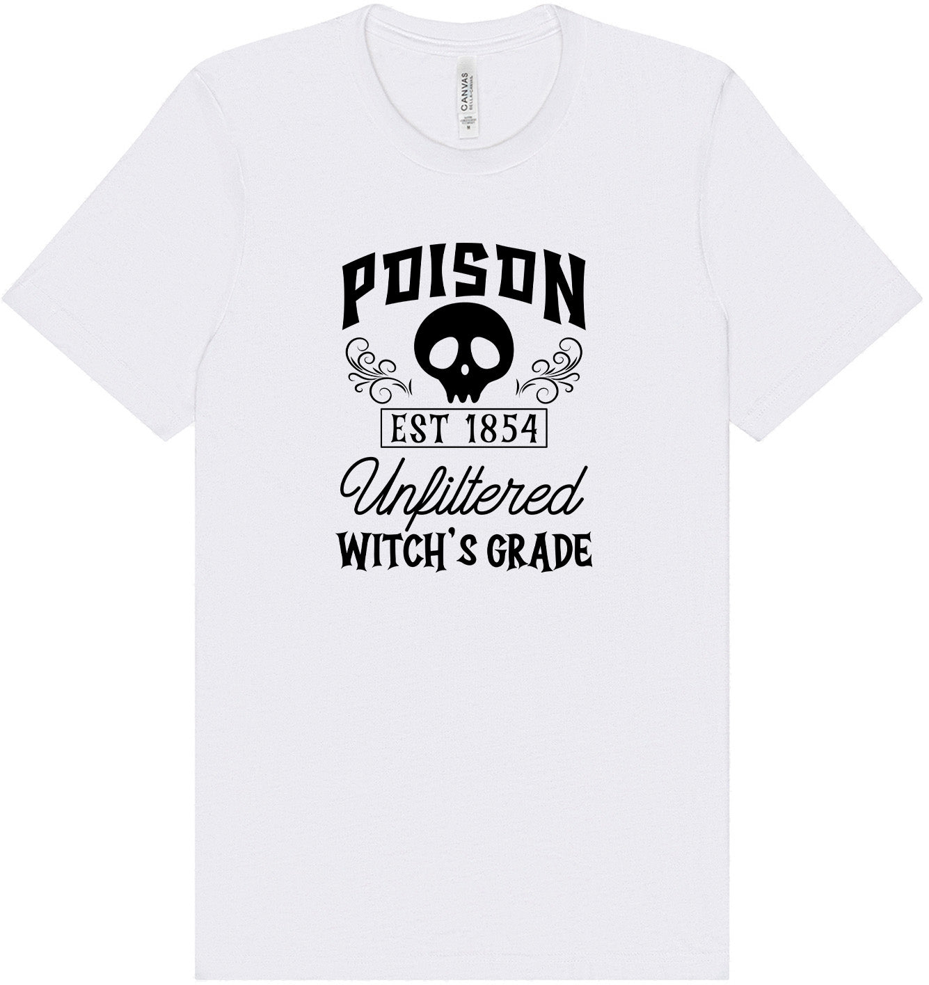 Poison Bottle Costume Adult Bella Canvas Shirt