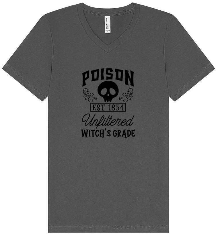 Poison Bottle Costume Unisex V-Neck Shirt