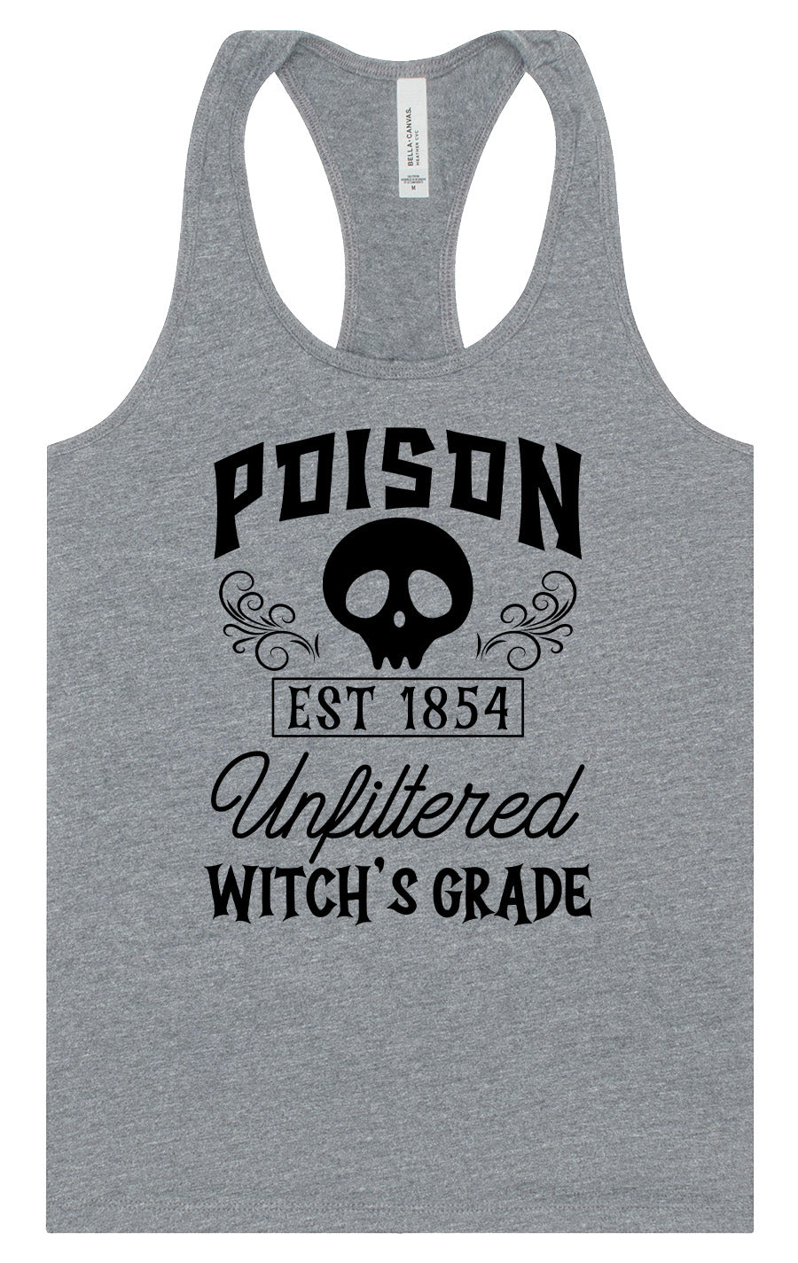 Poison Bottle Costume Women's Racerback Tank