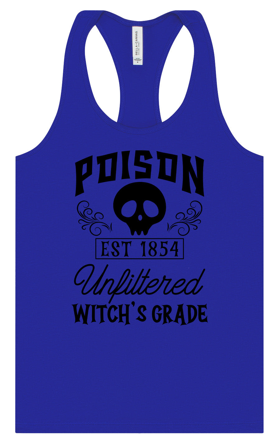 Poison Bottle Costume Women's Racerback Tank