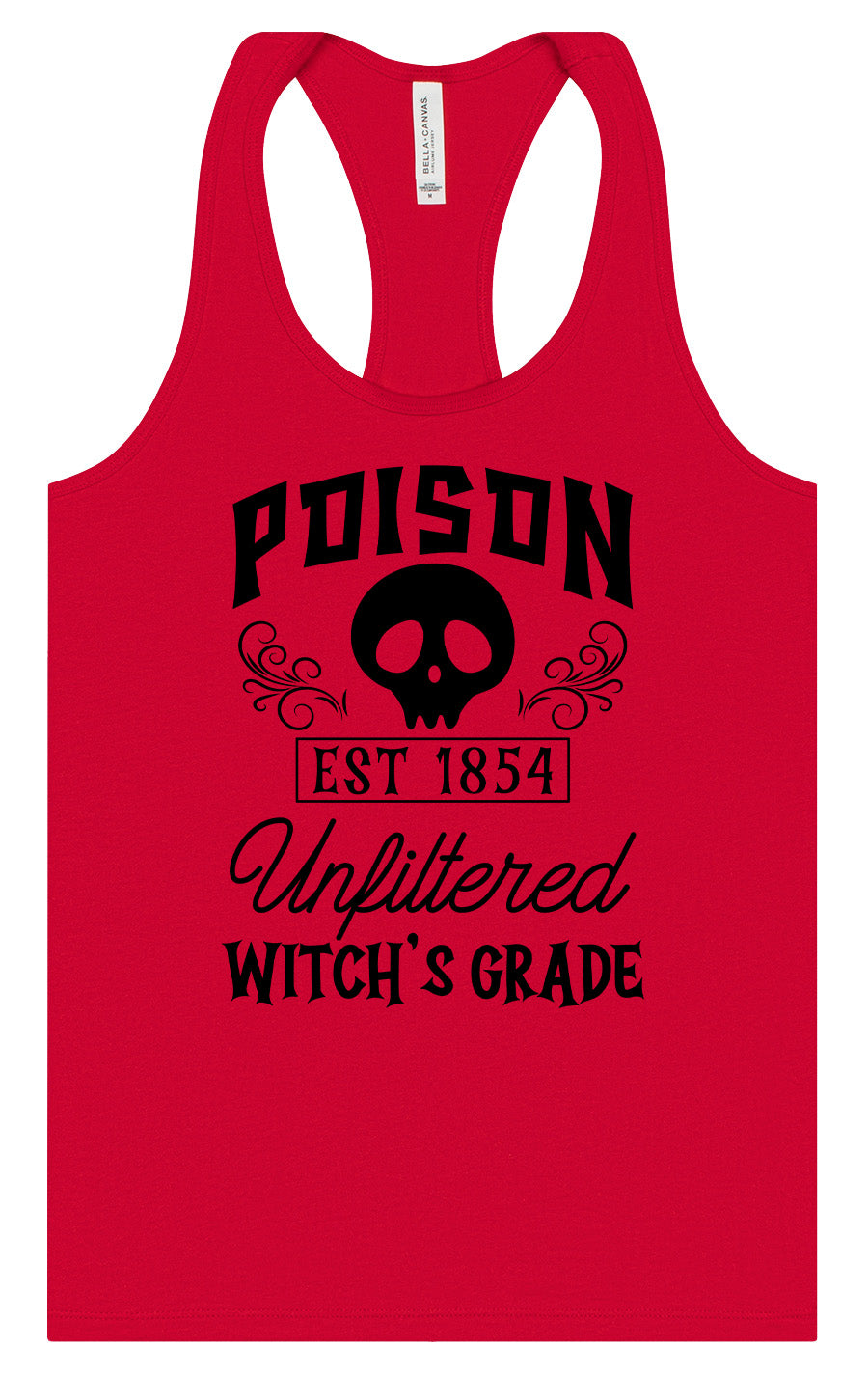 Poison Bottle Costume Women's Racerback Tank