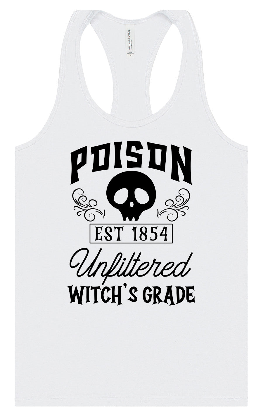 Poison Bottle Costume Women's Racerback Tank