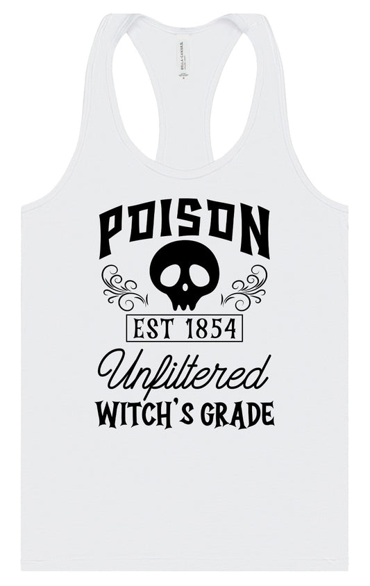 Poison Bottle Costume Women's Racerback Tank