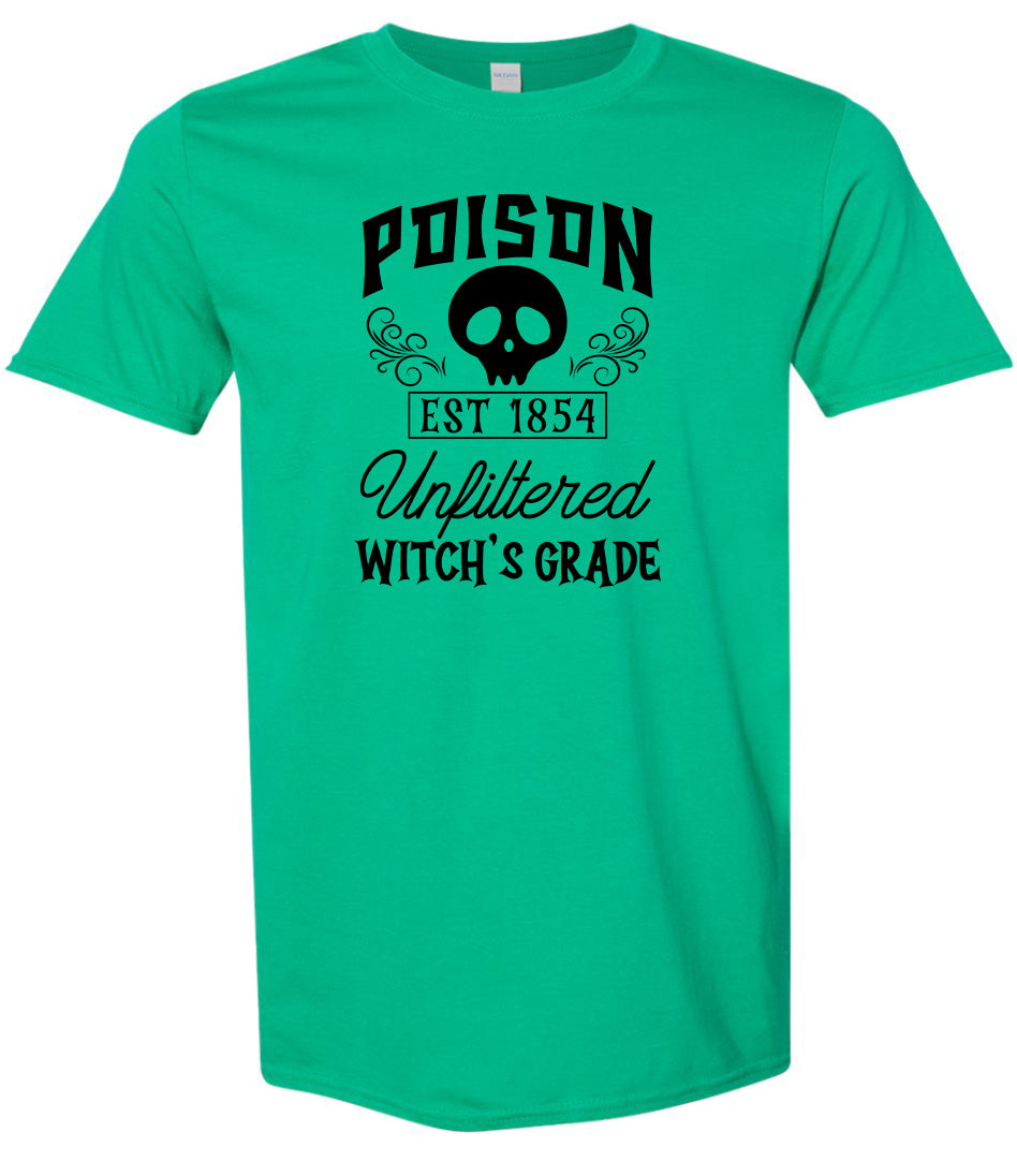 Poison Bottle Costume Adult Gildan Soft Shirt