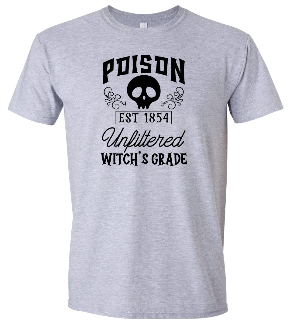 Poison Bottle Costume Adult Gildan Soft Shirt
