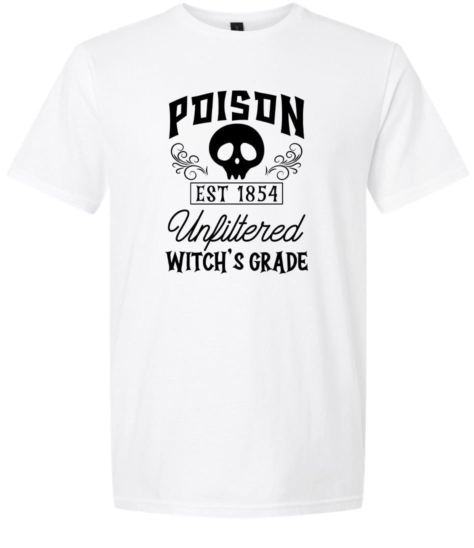 Poison Bottle Costume Adult Gildan Soft Shirt