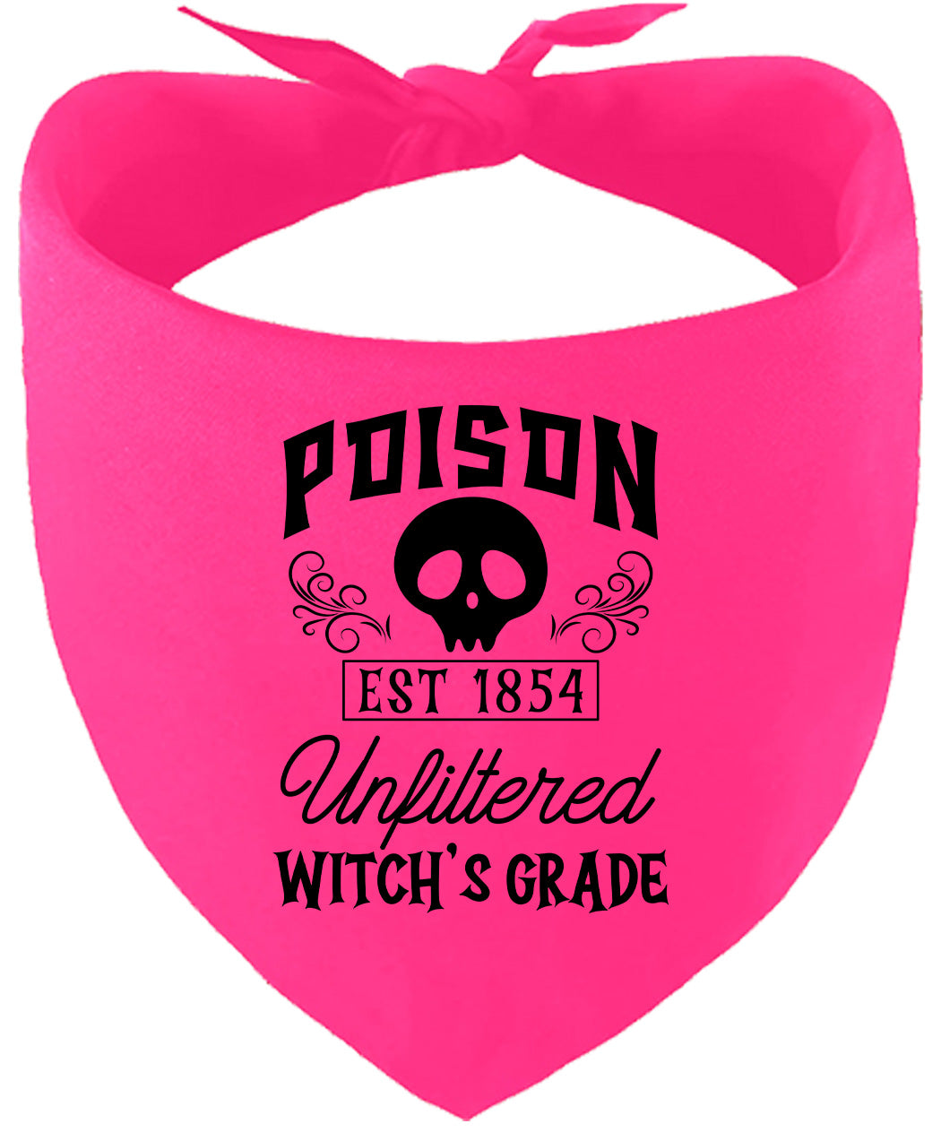 Poison Bottle Costume Pet Bandana