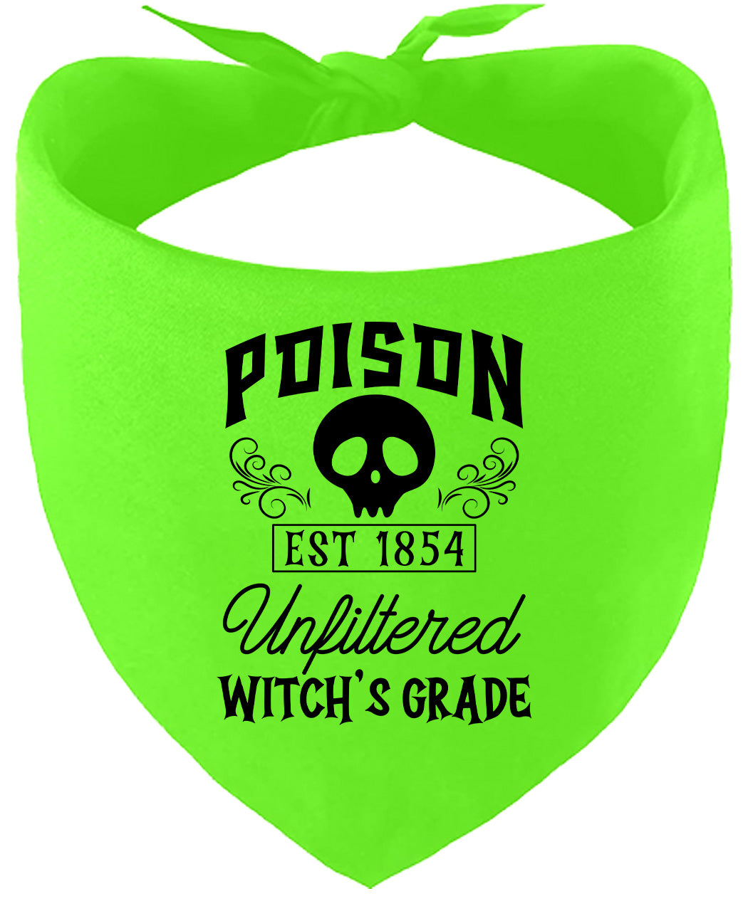 Poison Bottle Costume Pet Bandana