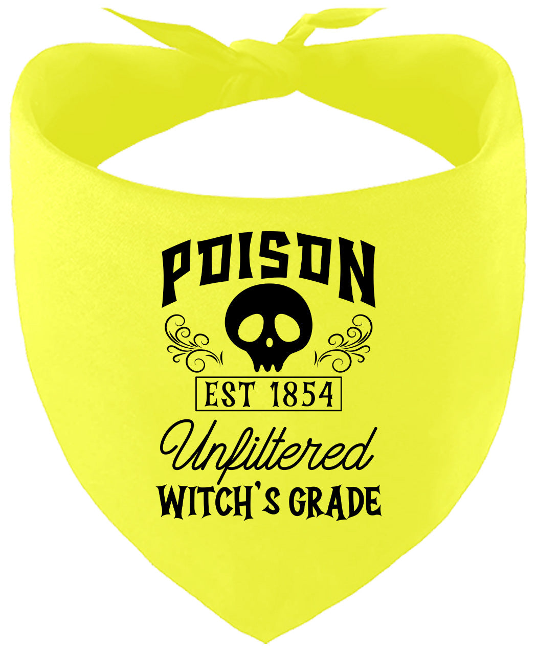 Poison Bottle Costume Pet Bandana
