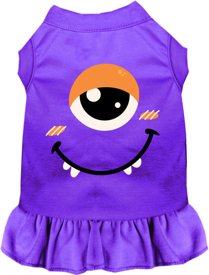 Purple Cycantalope Monster Costume Pet Dress