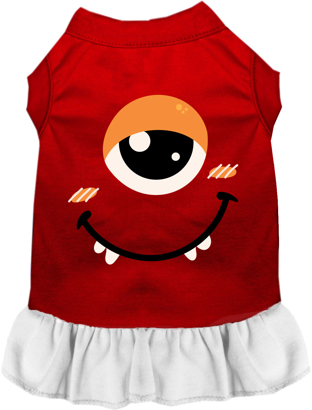 Red Cycantalope Monster Costume Pet Dress
