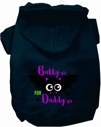 Batty for Daddy Halloween Pet Hoodie