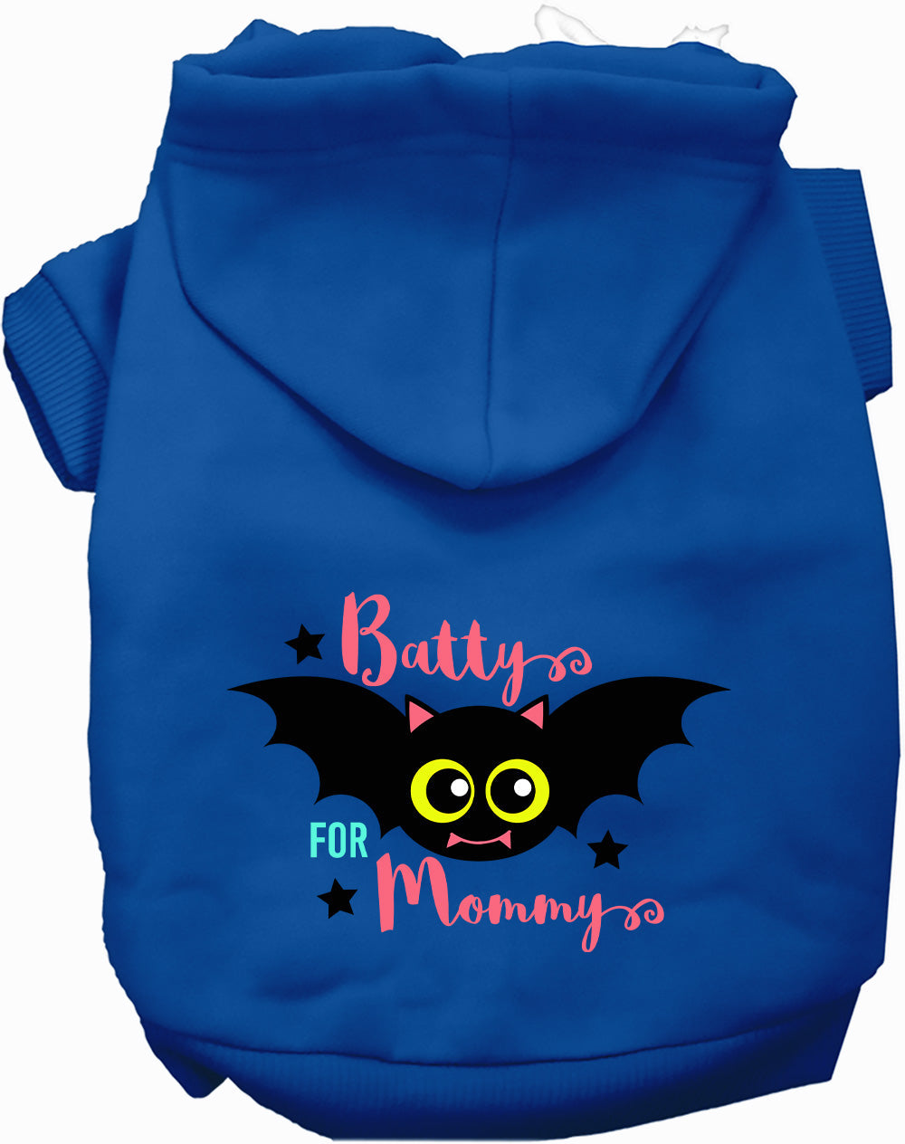 Batty for Mommy Halloween Pet Hoodie