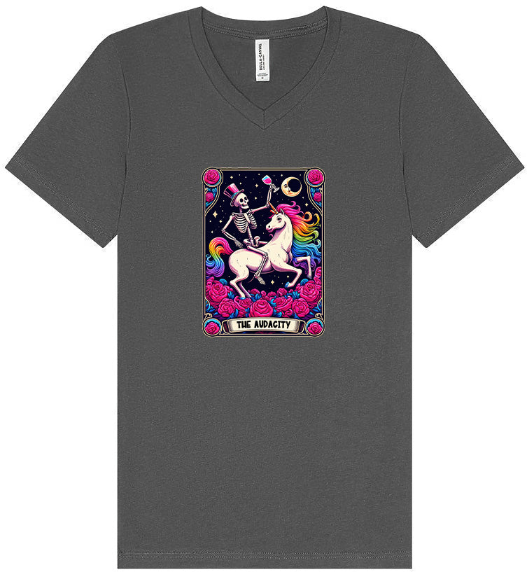 The Audacity Unisex V-Neck Shirt
