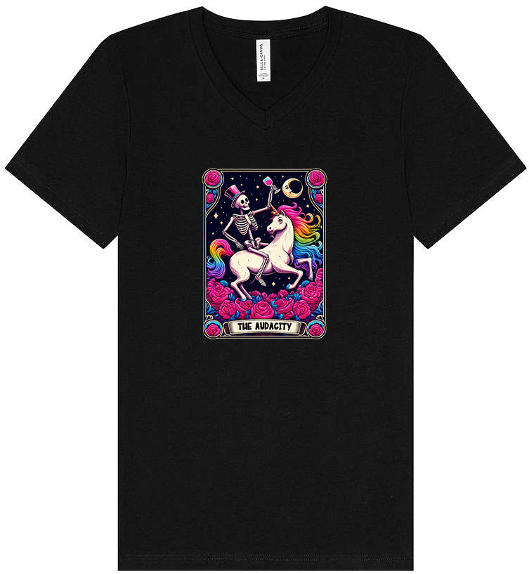 The Audacity Unisex V-Neck Shirt