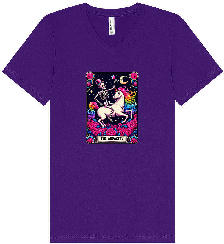 The Audacity Unisex V-Neck Shirt