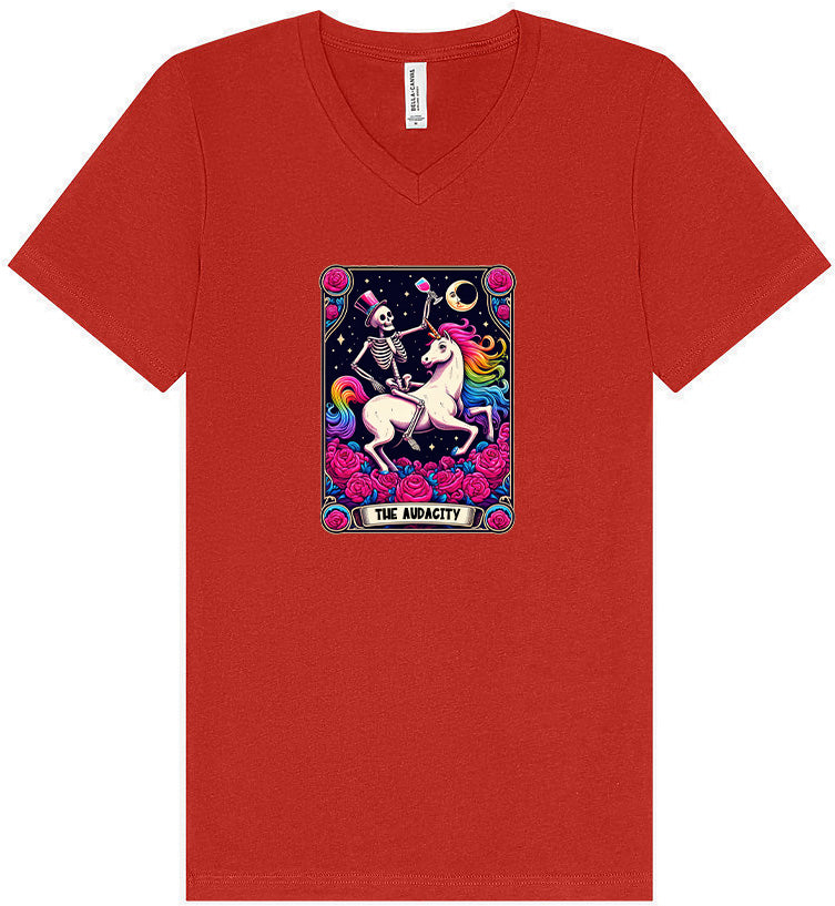 The Audacity Unisex V-Neck Shirt