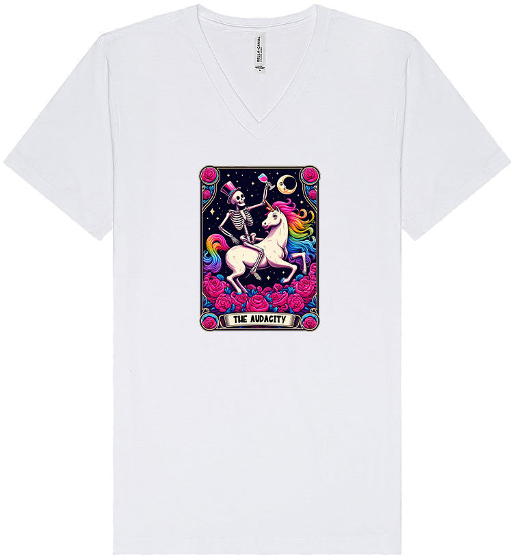 The Audacity Unisex V-Neck Shirt