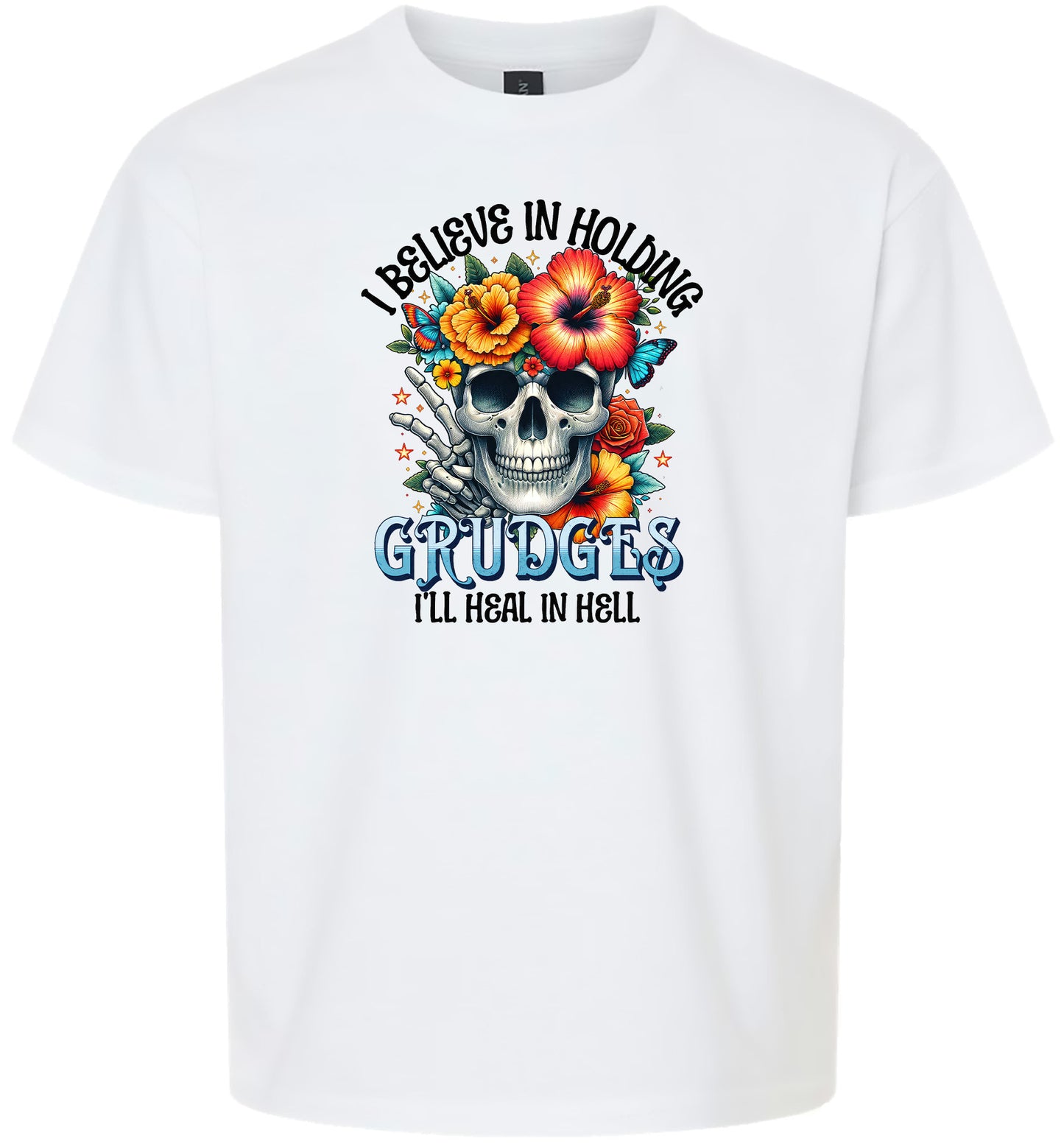 Grudges Skull Children's Gildan Soft Shirt
