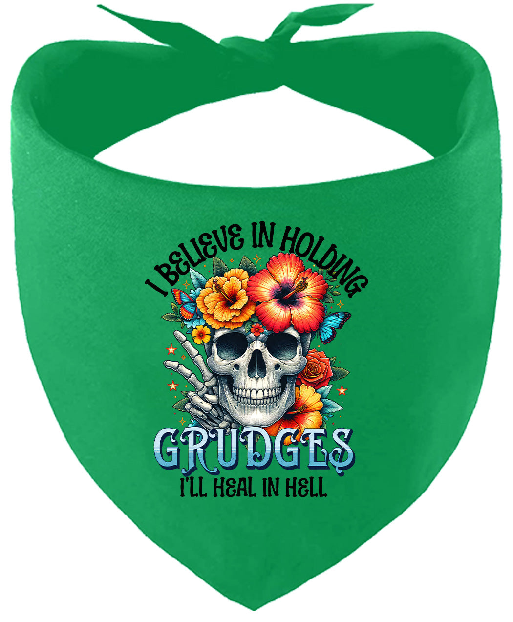 Grudges Skull Pet Bandana