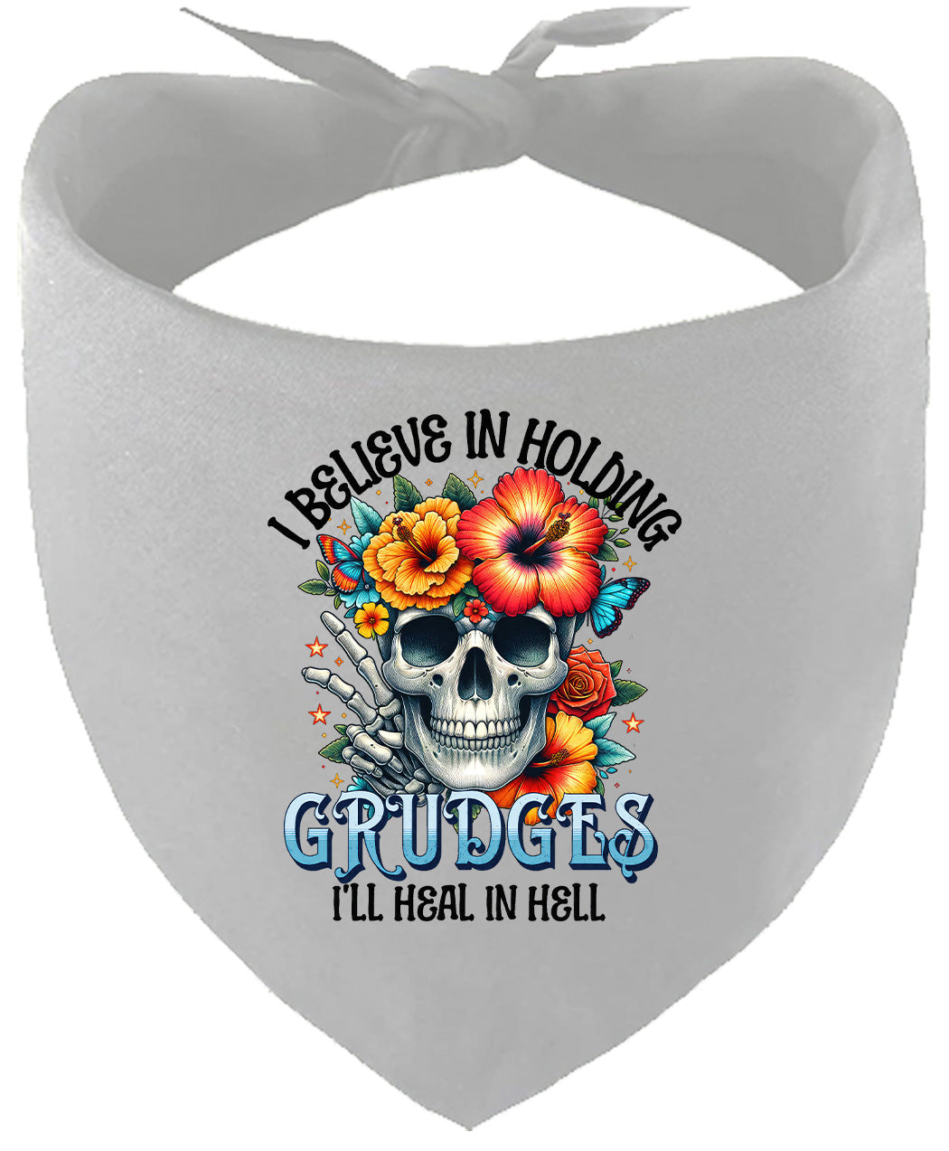 Grudges Skull Pet Bandana