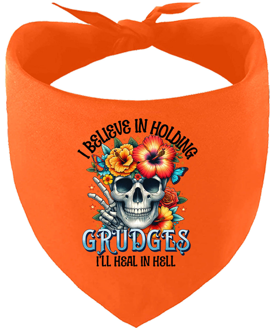 Grudges Skull Pet Bandana