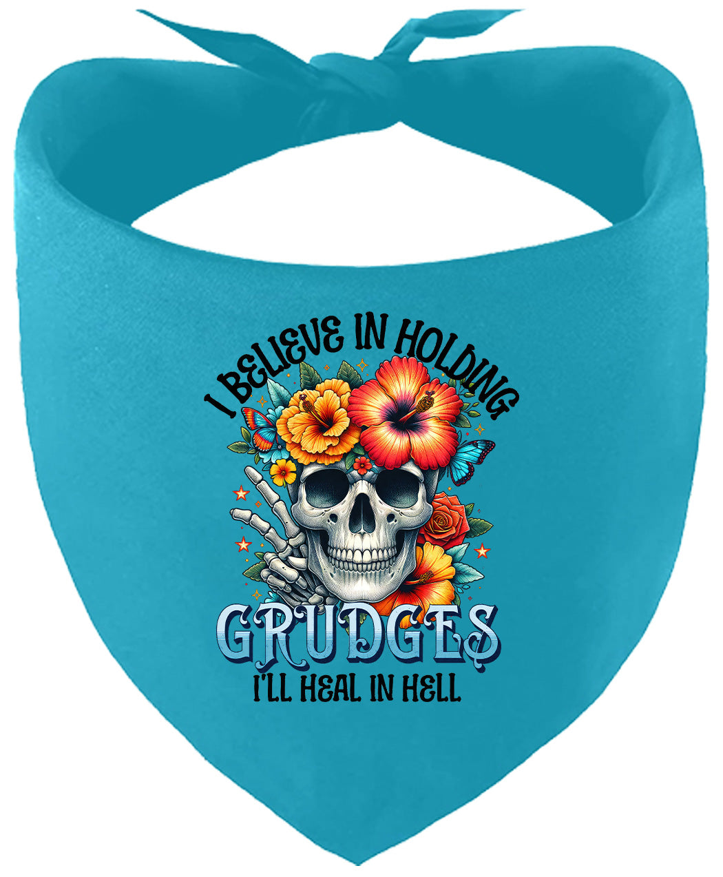 Grudges Skull Pet Bandana