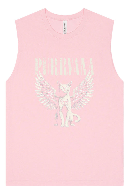 Purrvana Muscle Tank