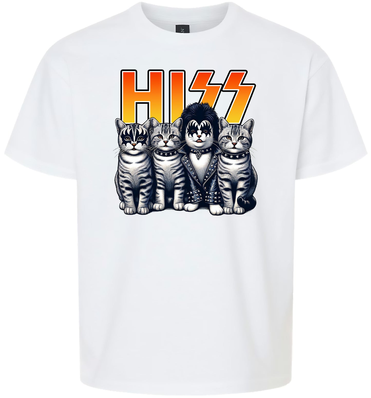 Hiss Kitties Parody Children's Gildan Soft Shirt
