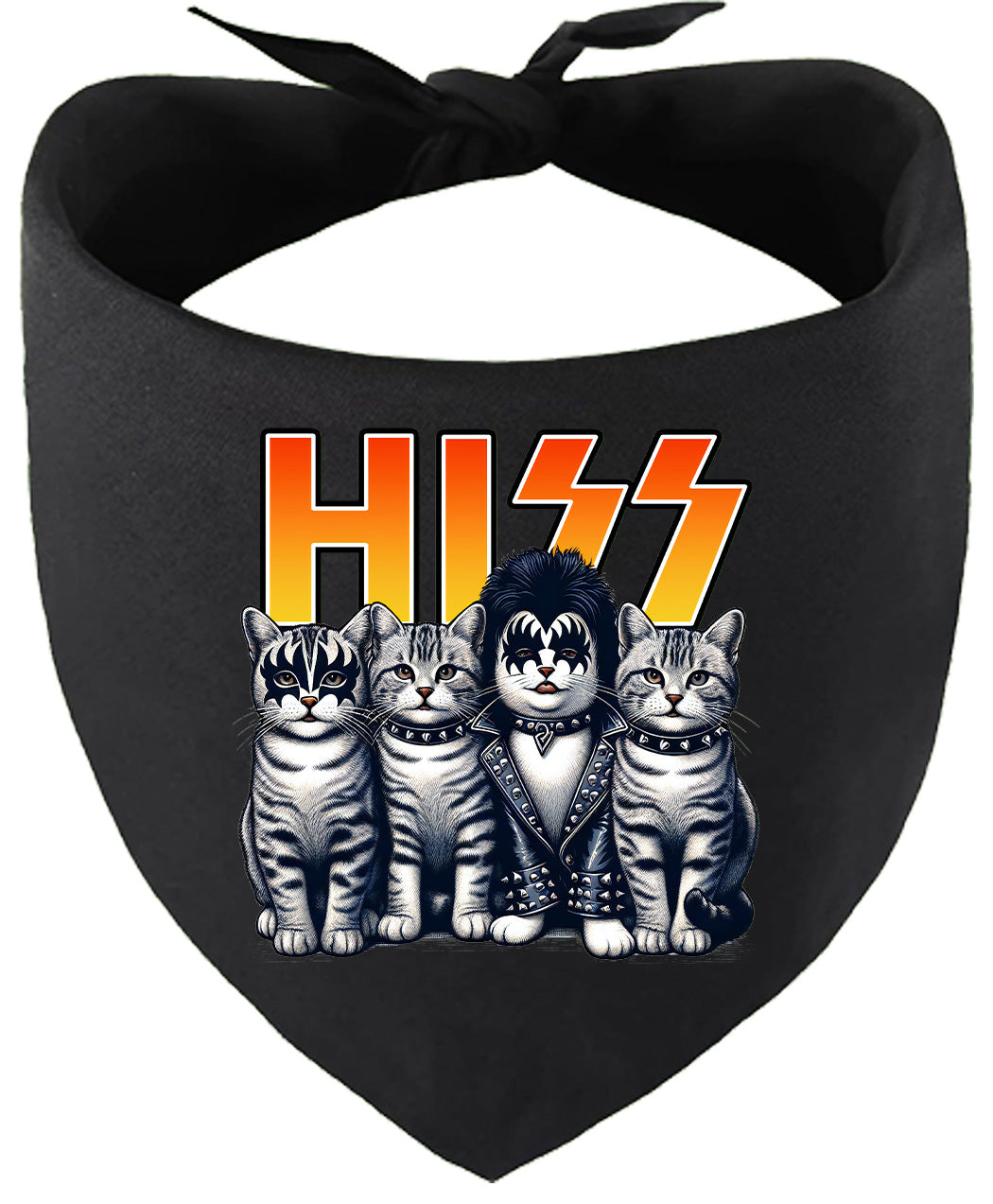 Hiss Kitties Parody Pet Bandana