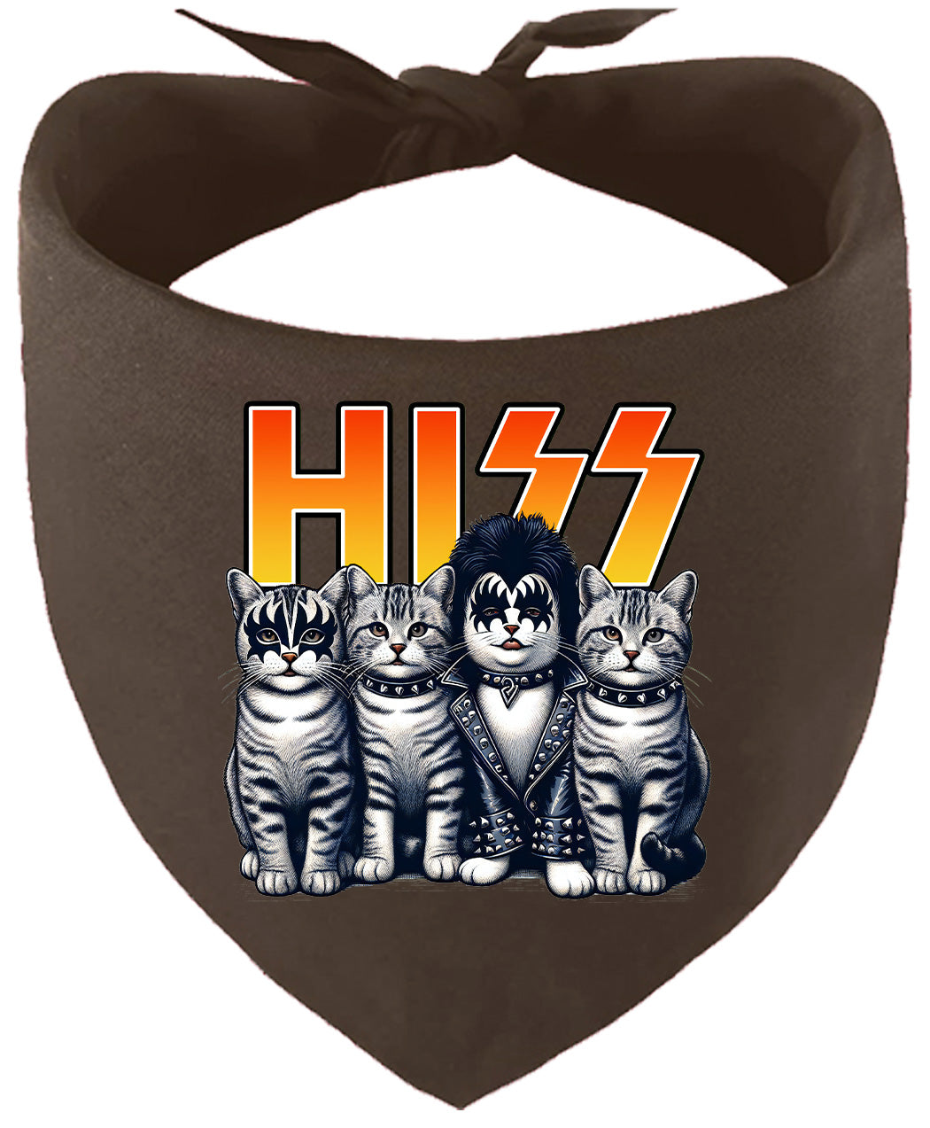 Hiss Kitties Parody Pet Bandana