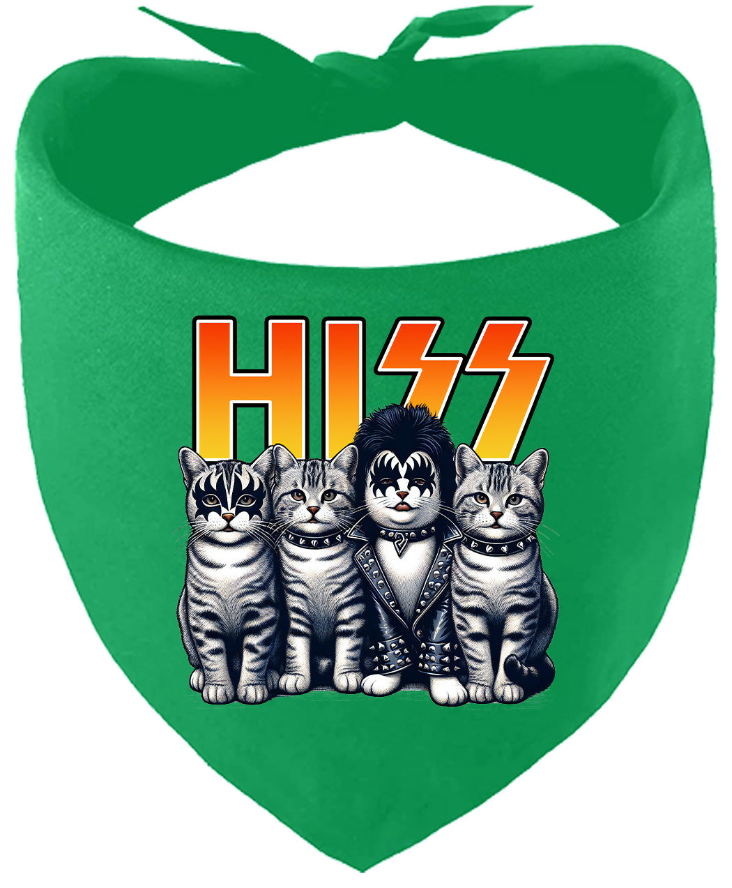 Hiss Kitties Parody Pet Bandana