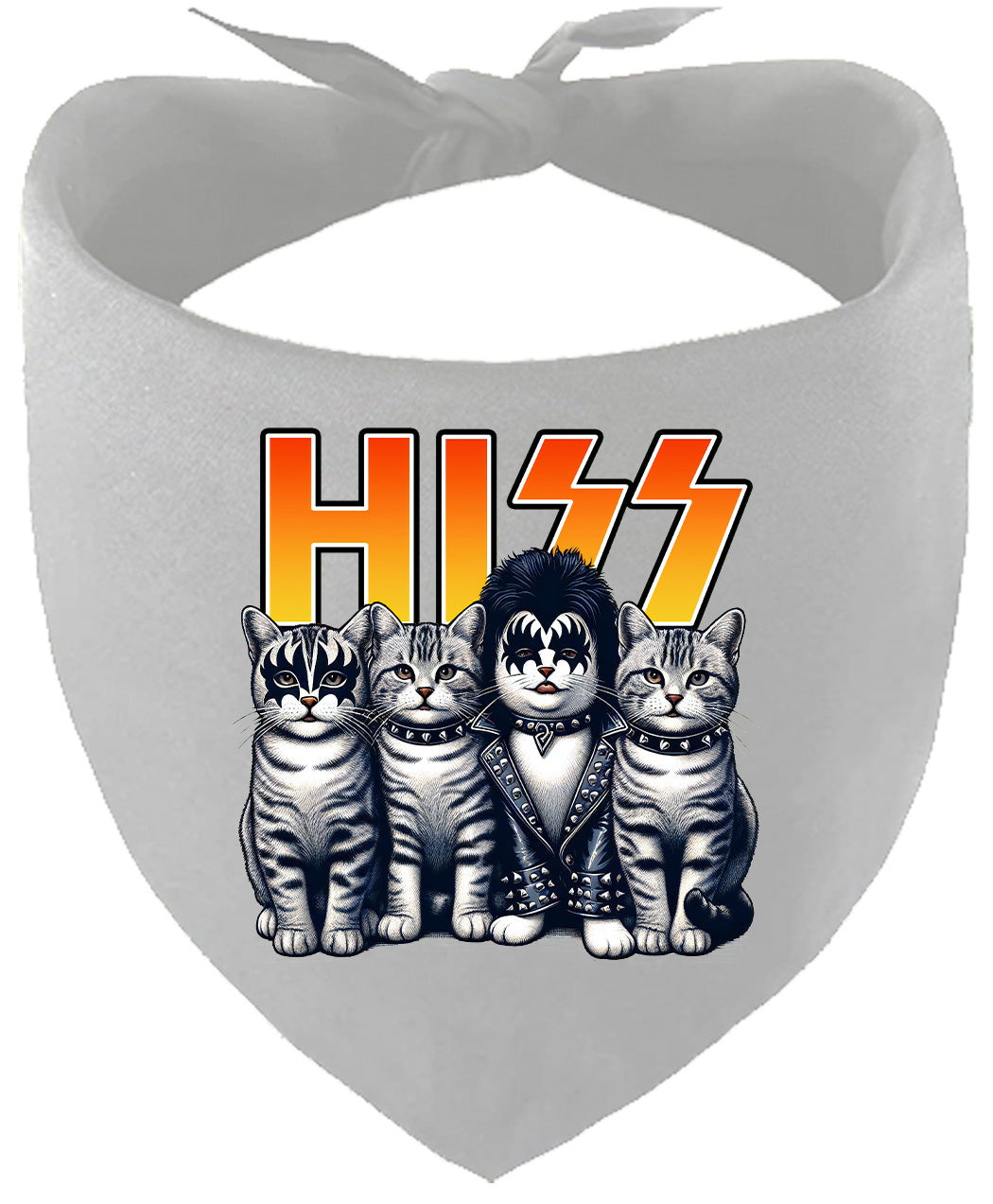 Hiss Kitties Parody Pet Bandana