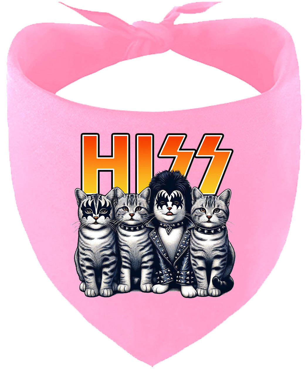 Hiss Kitties Parody Pet Bandana