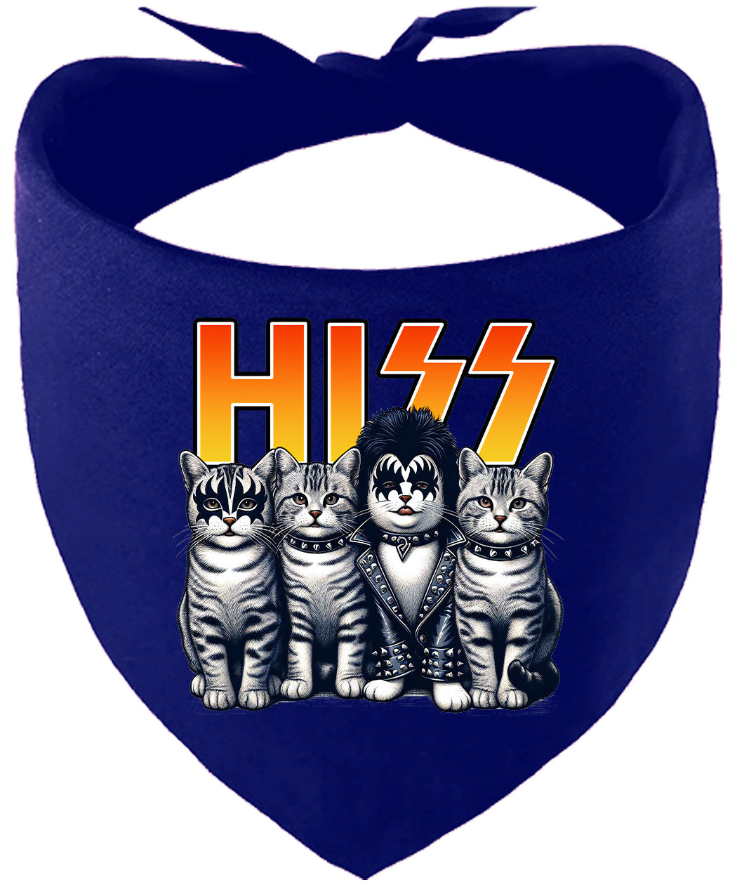 Hiss Kitties Parody Pet Bandana