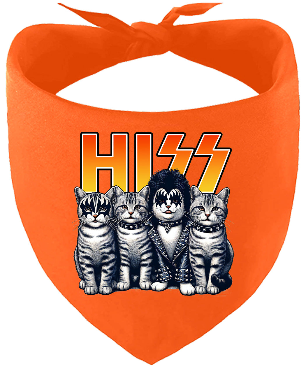 Hiss Kitties Parody Pet Bandana