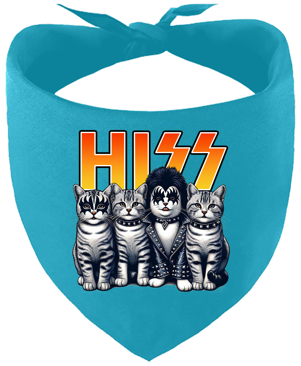 Hiss Kitties Parody Pet Bandana