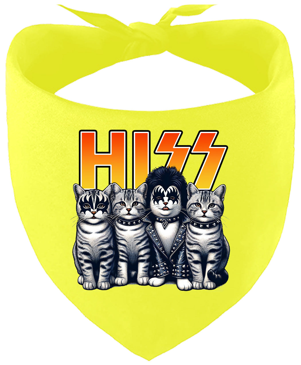 Hiss Kitties Parody Pet Bandana