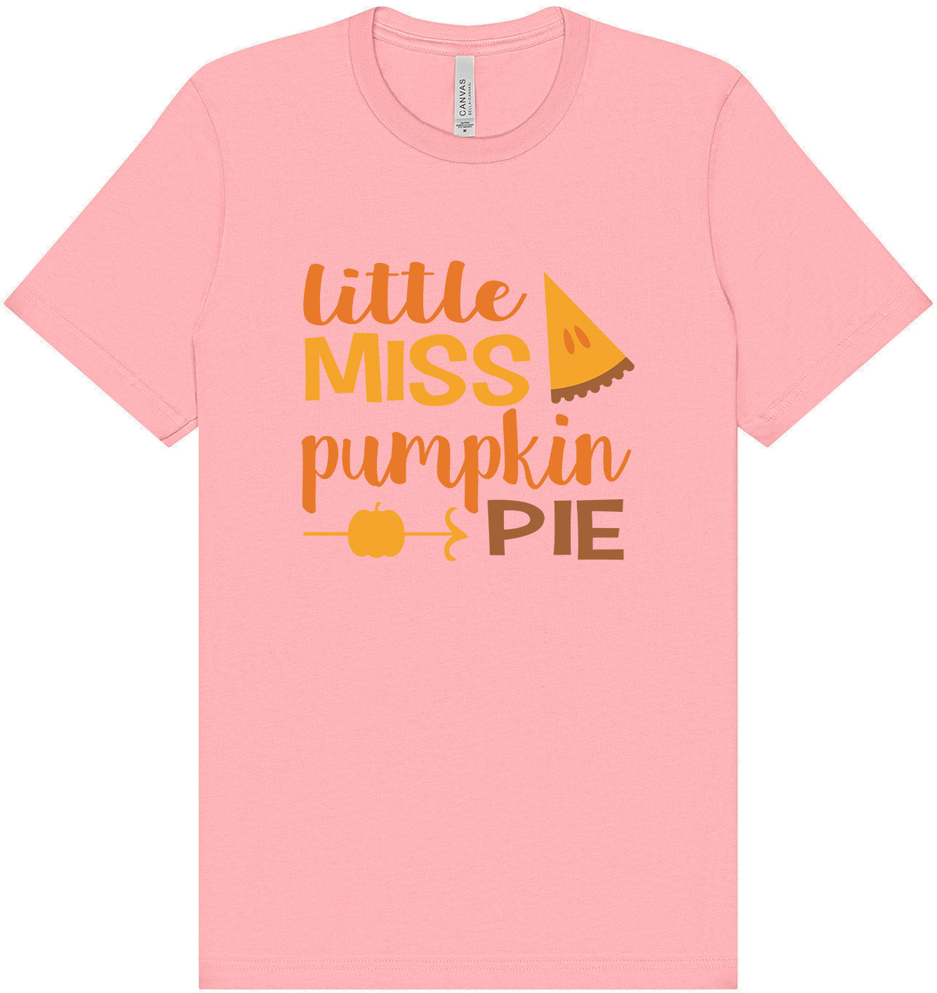 Miss Pumpkin Pie Adult Bella Canvas Shirt