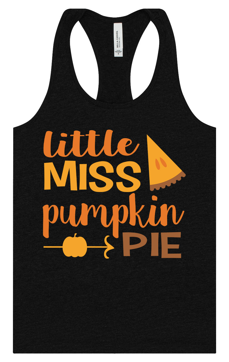 Miss Pumpkin Pie Women's Racerback Tank