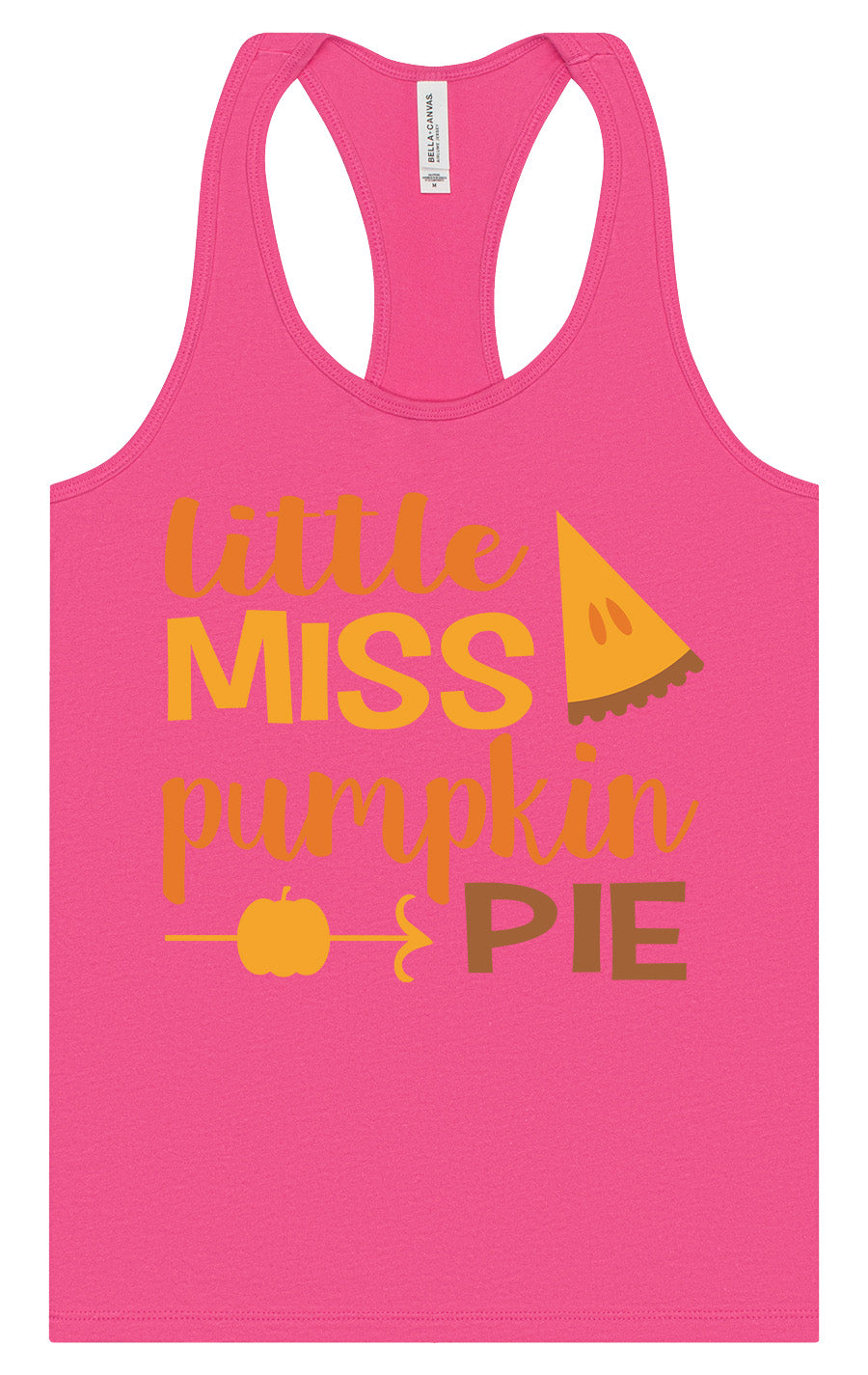 Miss Pumpkin Pie Women's Racerback Tank