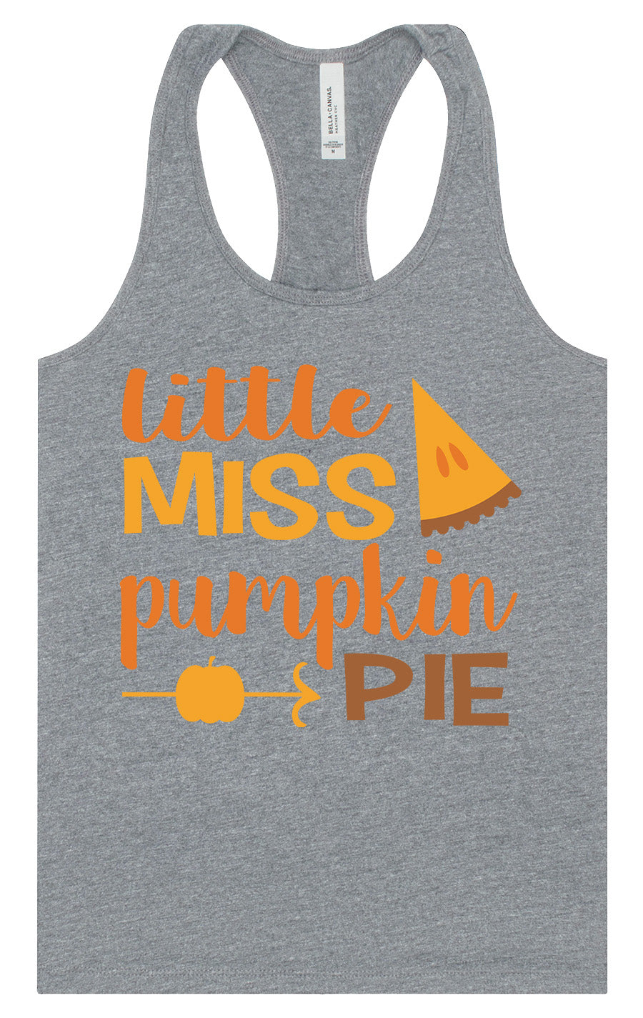 Miss Pumpkin Pie Women's Racerback Tank