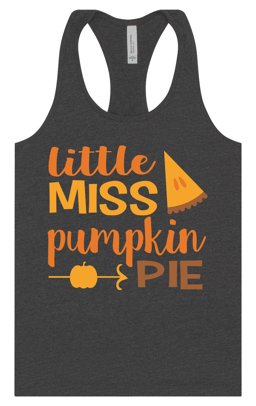 Miss Pumpkin Pie Women's Racerback Tank