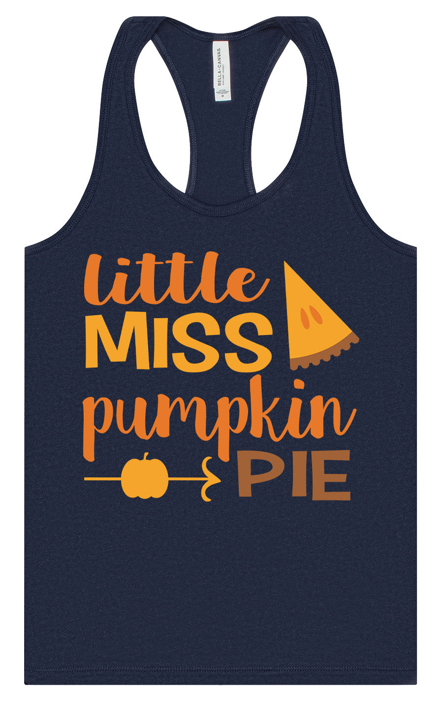 Miss Pumpkin Pie Women's Racerback Tank