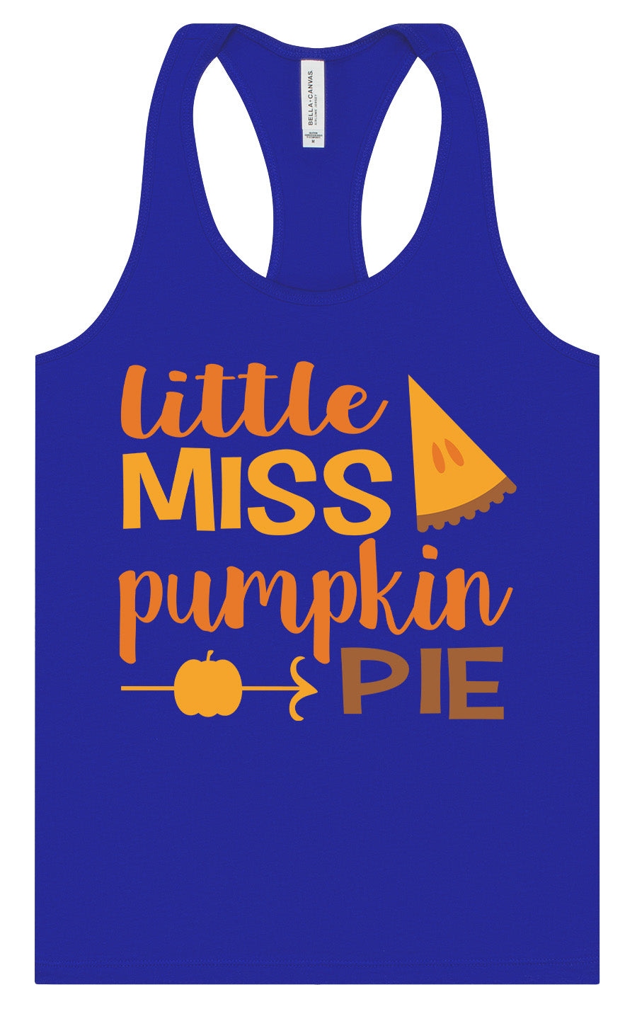 Miss Pumpkin Pie Women's Racerback Tank