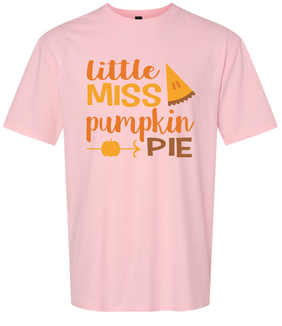 Miss Pumpkin Pie Adult Gildan Soft Shirt
