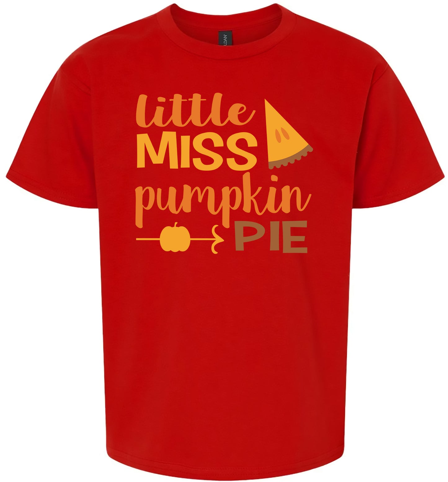 Miss Pumpkin Pie Children's Gildan Soft Shirt