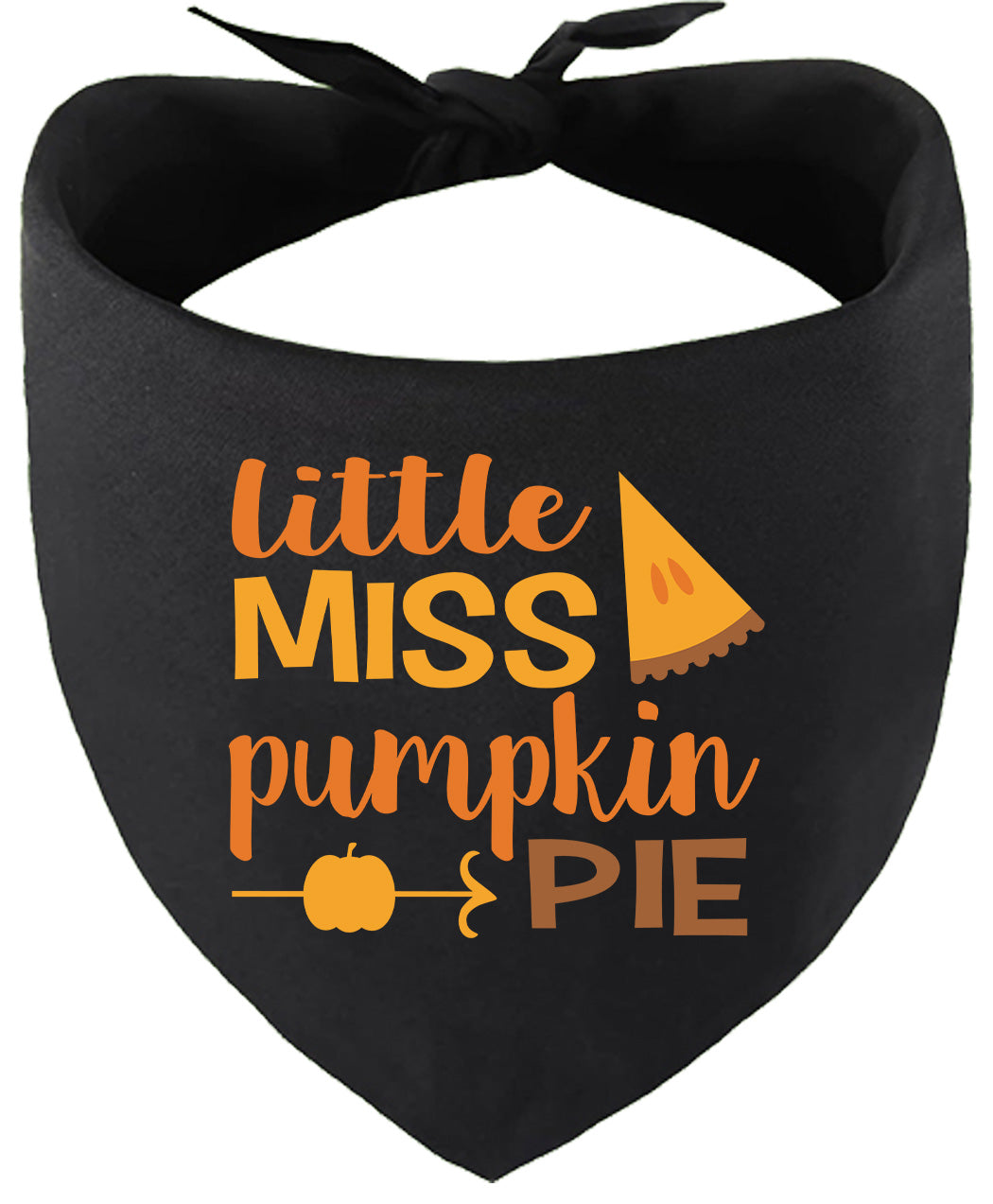 Miss Pumpkin Pie Pet Bandana